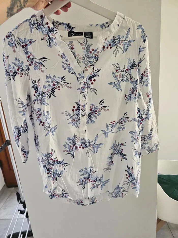 Chemise / chemisier blouse t40 /42 femme - photo numéro 8