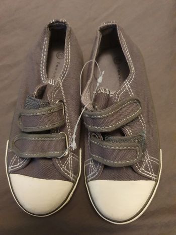 Basket en tissu Grise Tex