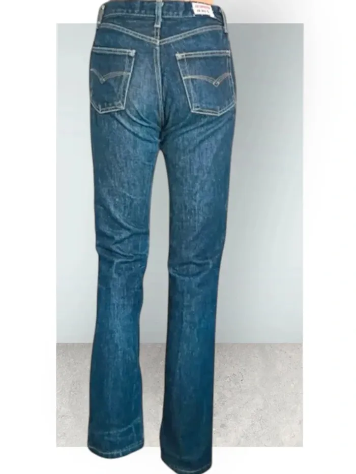 Jean Redwood , coupe straight ,taille mi-haute ,100 % coton - photo numéro 3