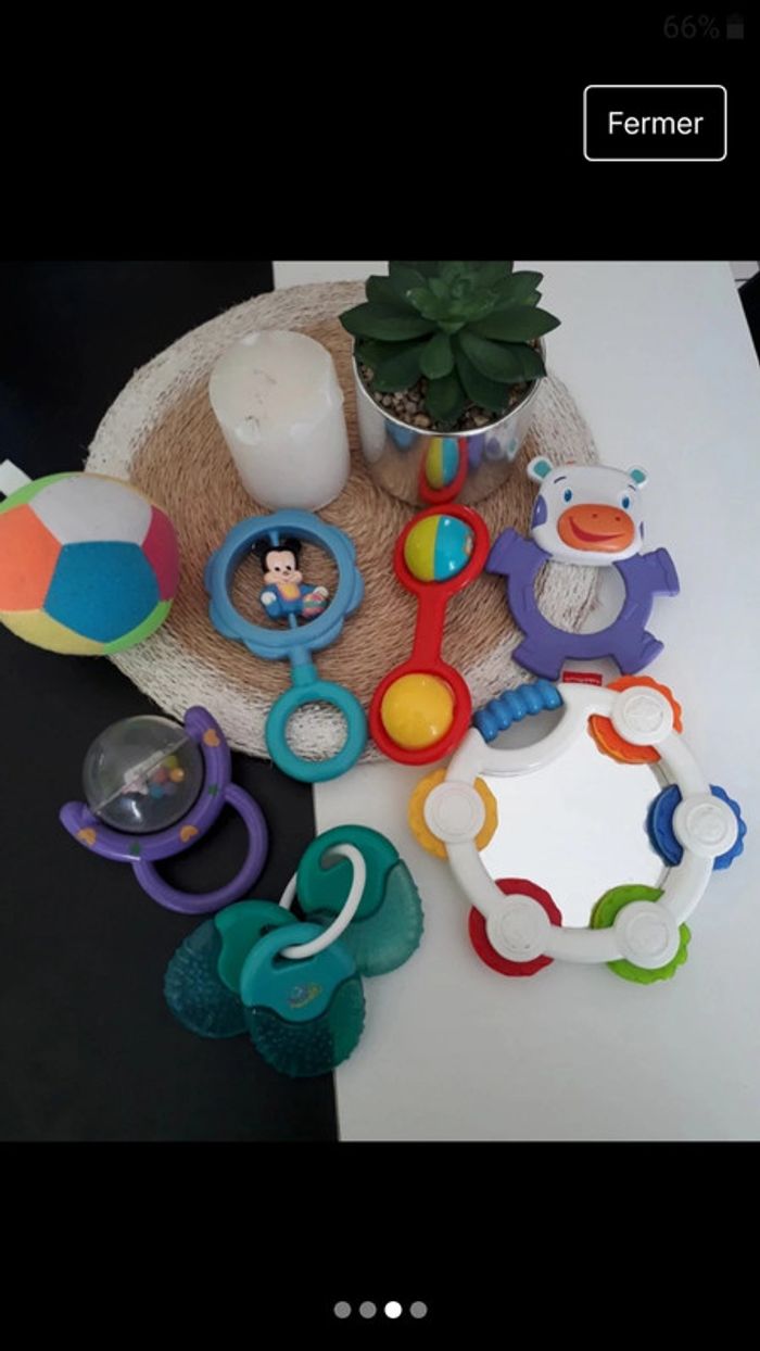 Lot hochets colorés🌿🌈 - photo numéro 5
