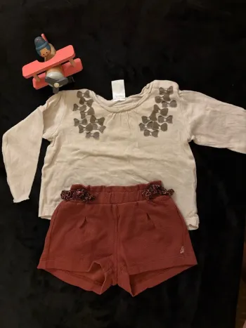Ensemble haut + short