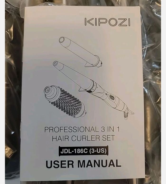 Fer à friser professionnel 3 en 1 en céramique Kipozi - photo numéro 4