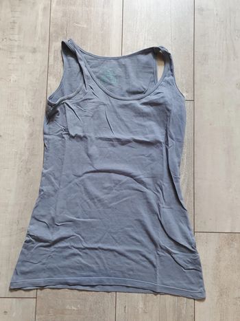 Débardeur gris bleu