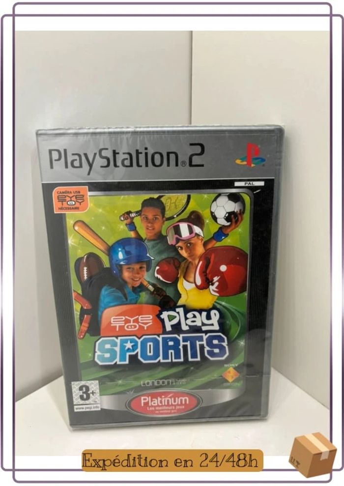 Eye toy play sports ps2 sous blister fr - photo numéro 1