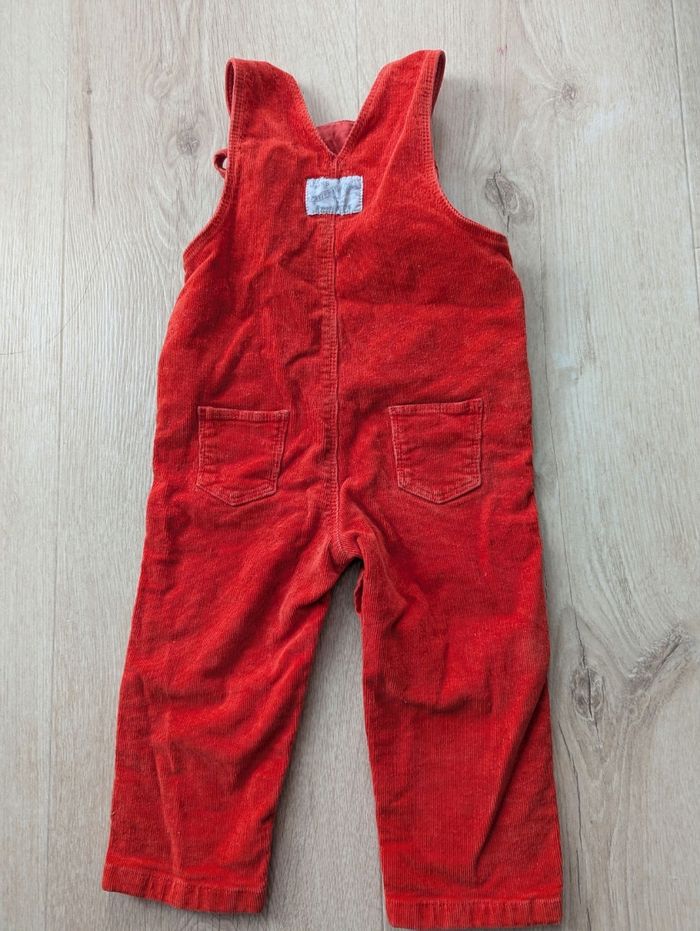 Salopette Orange petit bateau - photo numéro 3