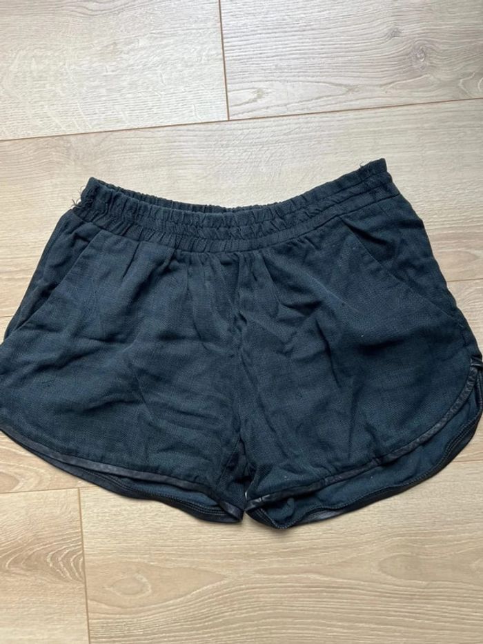 Short Maje noir