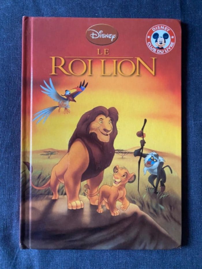 Comme NEUF : livre Le Roi Lion