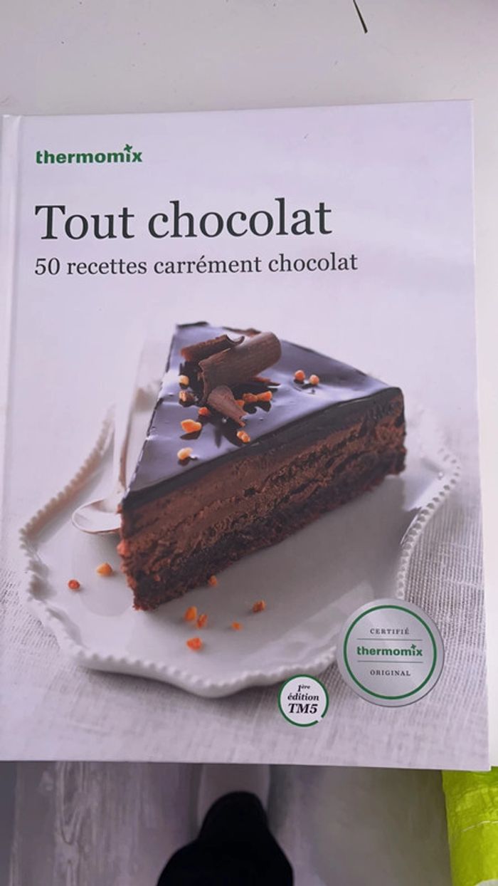 Livre thermomix tout chocolat