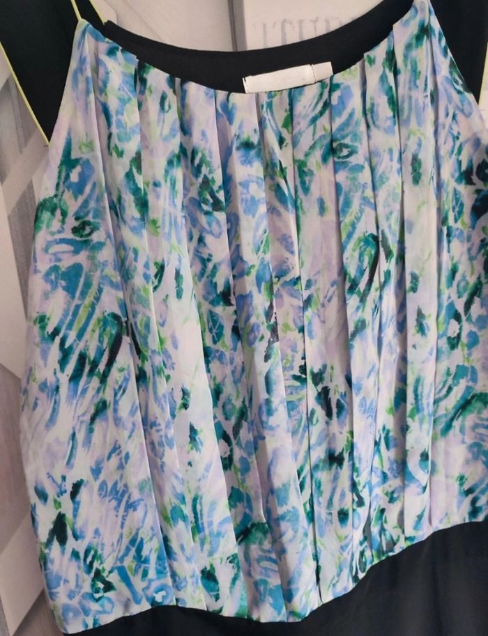 Robe bi matière fleurie see u soon taille 1 - photo numéro 4