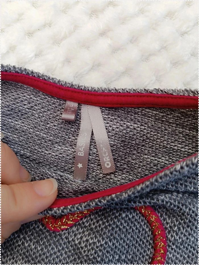 🔸Haut Gris Manches Longues Coeur - 3 ans Orchestra🔸 - photo numéro 3