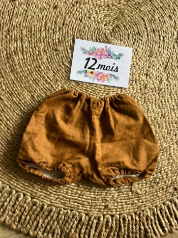 Short Bloomer petit pote 12 mois unisexe