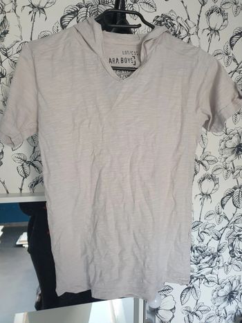 Tee-shirt à capuche Zara