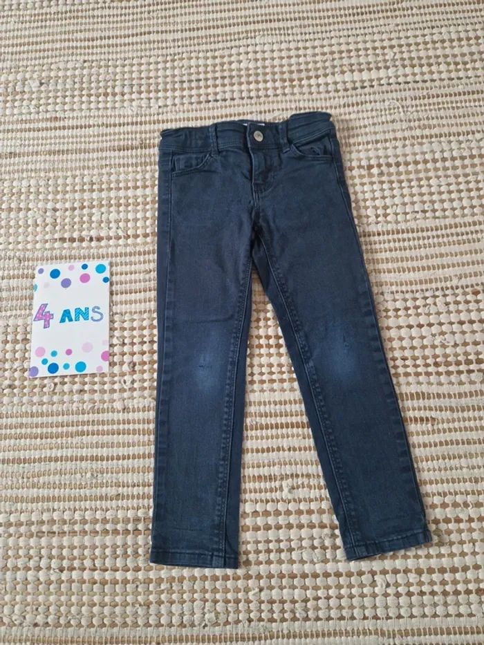👖 Pantalon slim fille – Taille 4 ans - photo numéro 2