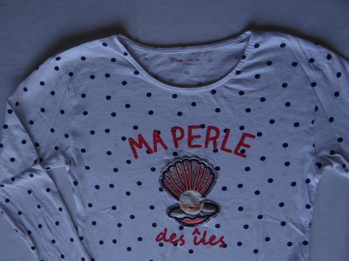 t-shirt manches longues 12 ans - photo numéro 2