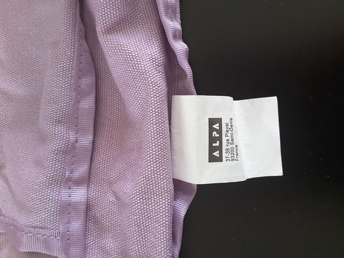 Sac à bandoulières - Pucca - Violet - Vintage - photo numéro 3