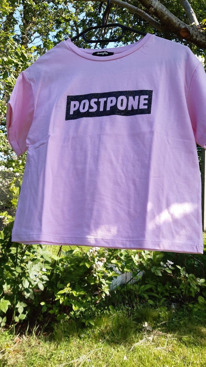 T shirt rose - photo numéro 3