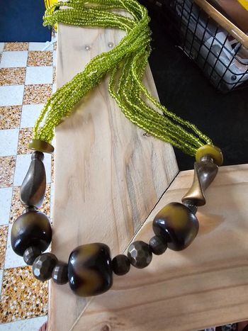 Collier perles vintage