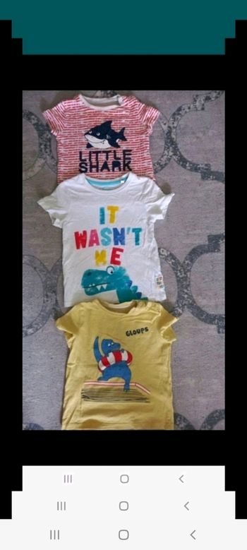 T-shirts 3 ans