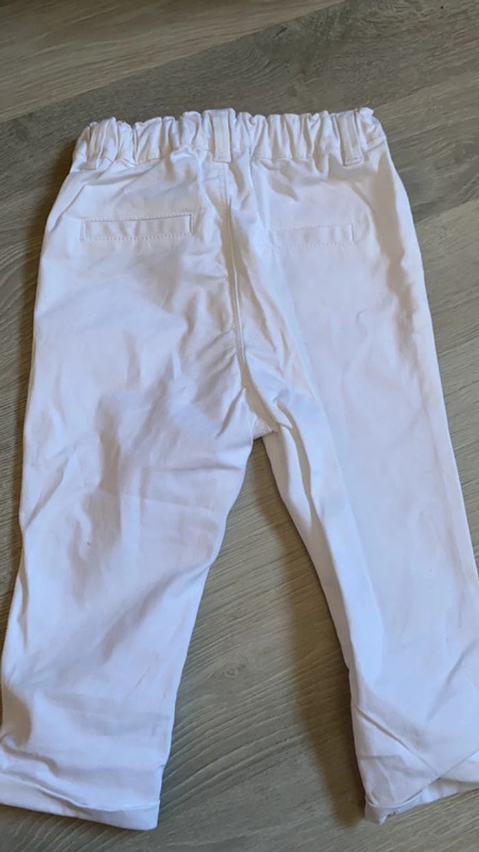 Jean blanc 18 mois - photo numéro 2