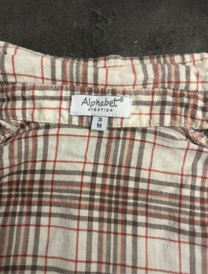 Chemise Alphabet 3 mois - photo numéro 2