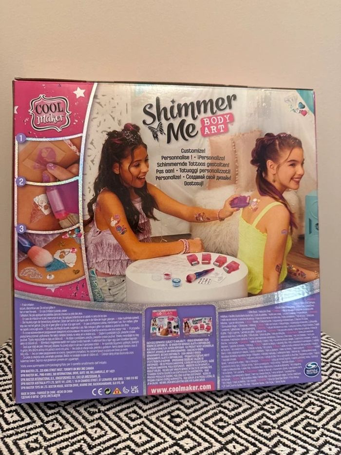 Coffret Cool Maker Shimmer Me Body Art -Dès 8 ans - photo numéro 2