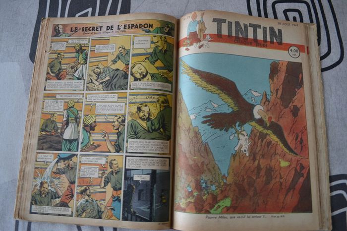 Tintin reliure belge num.3 de 1947 - photo numéro 2