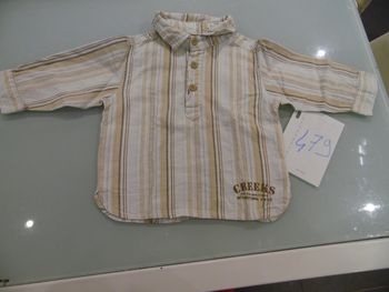 chemise manche longue 18 mois creeks