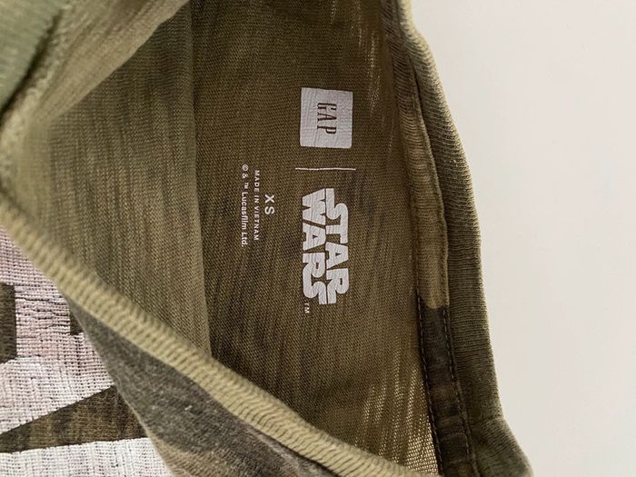 Tee shirt Star Wars militaire Gap XS 6 ans - photo numéro 2