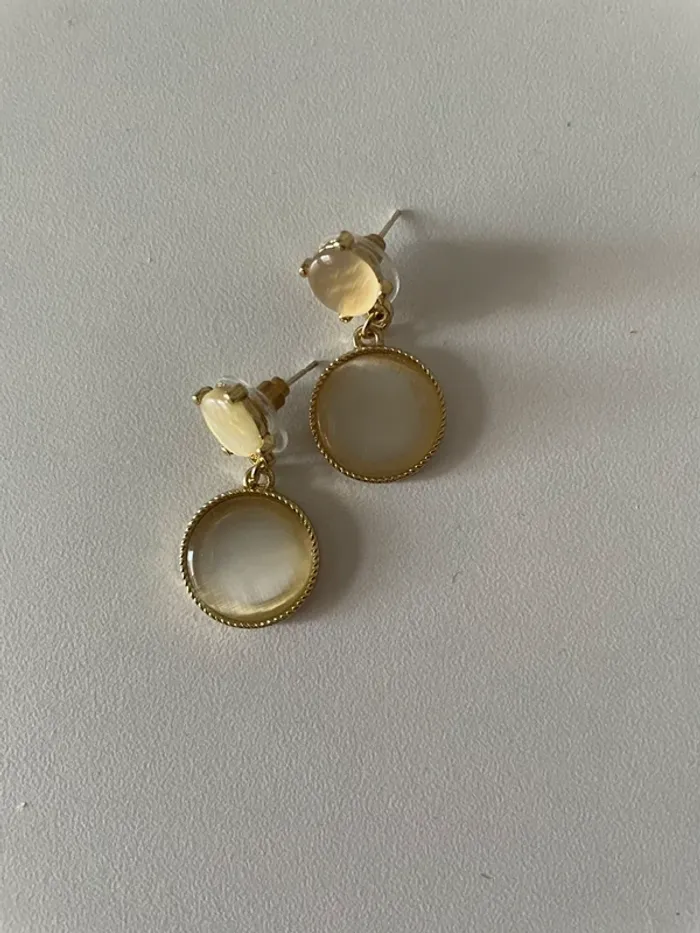 Boucles d’oreille du groupe MaxMara intrend sans logo sans étiquette. - photo numéro 3