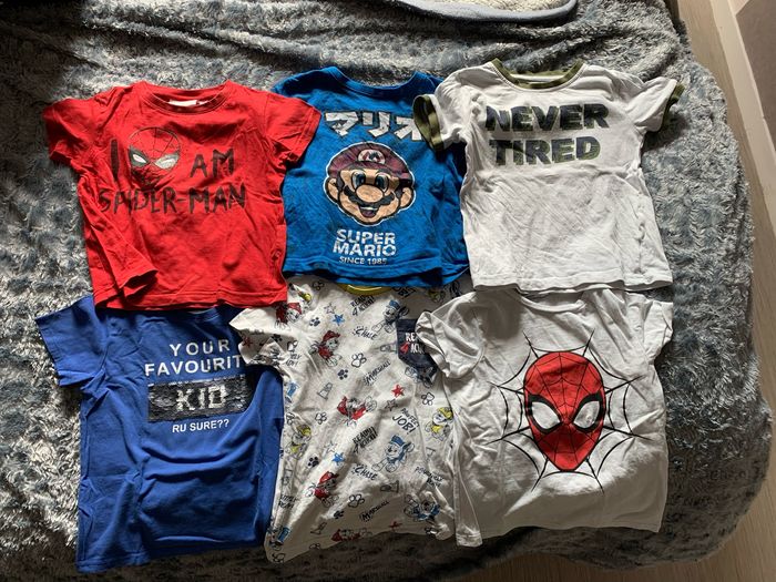 6 Tshirts 4 ans