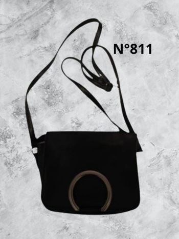 N°811 Sac à main noir.