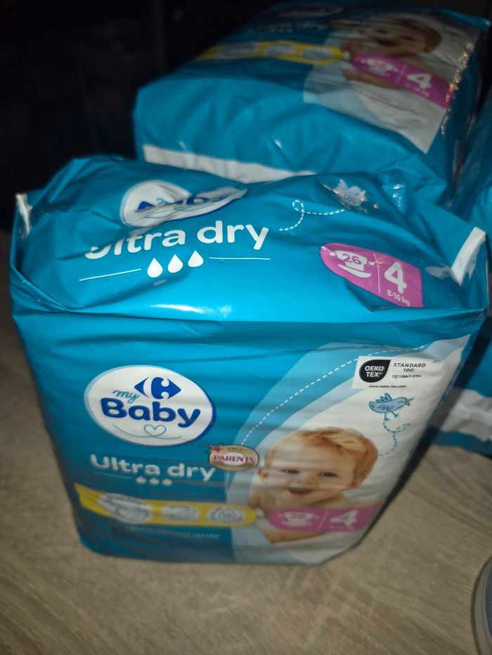 Paquet de couche my baby taille 4 neuf - photo numéro 2