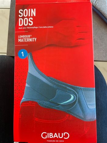 Ceinture lombaire grossesse