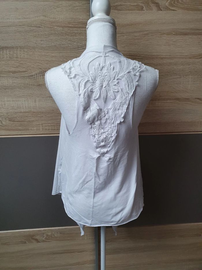 Gilet blanc - photo numéro 2