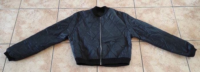 Blouson court noir femme 36
