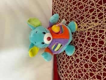 Small Foot  Souris à Formes en Peluche, Jouet de Motricité avec Hochet