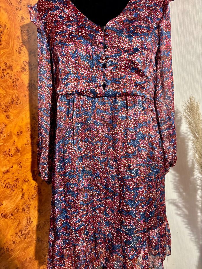 🌸 Robe fleurie multicolore Derhy - photo numéro 2