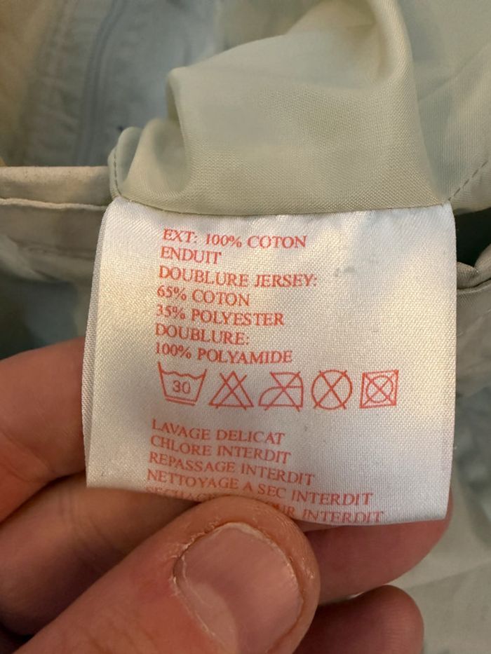 Imperméable Dorotennis couleur beige Taille 42 - photo numéro 4