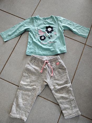 Ensemble t-shirt ML pantalon T.18 M