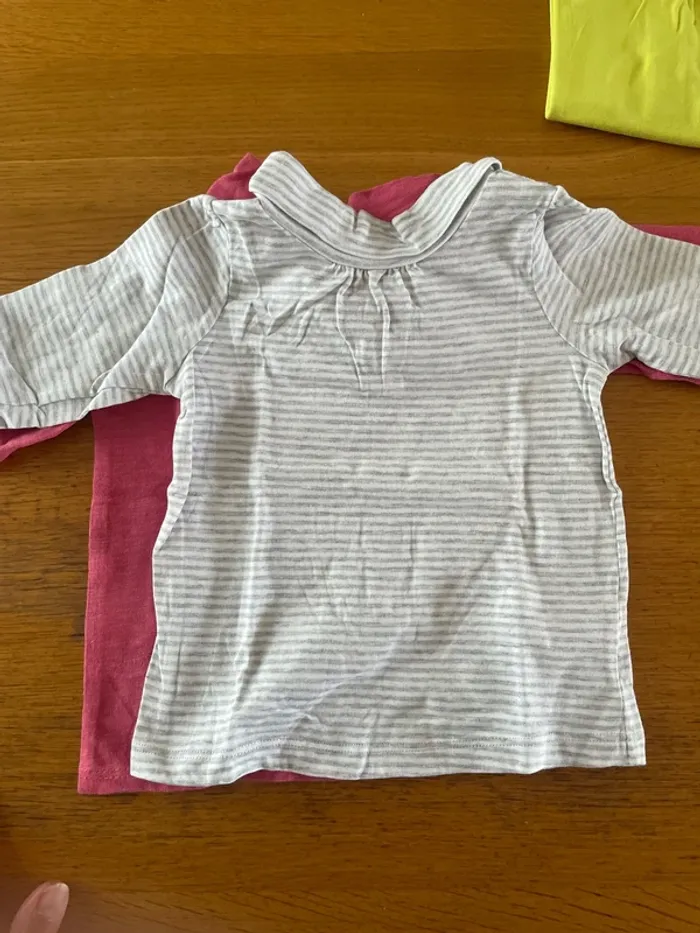 6 t-shirt manches Longues fille 6 mois - photo numéro 3