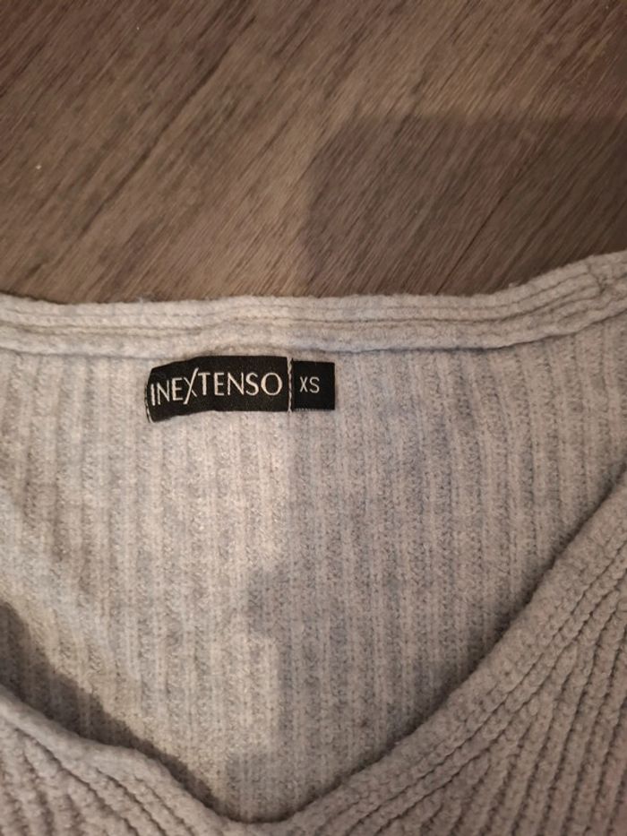 Pull gris - photo numéro 2