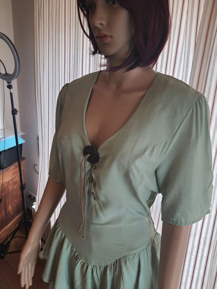 Magnifique robe Electric Blue taille 42 vert - photo numéro 8