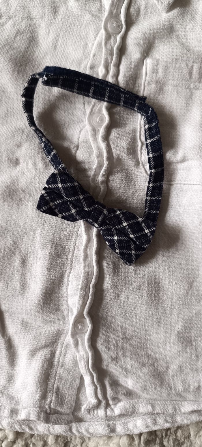 Chemise et noeud papillon taille 12/18 mois - photo numéro 2