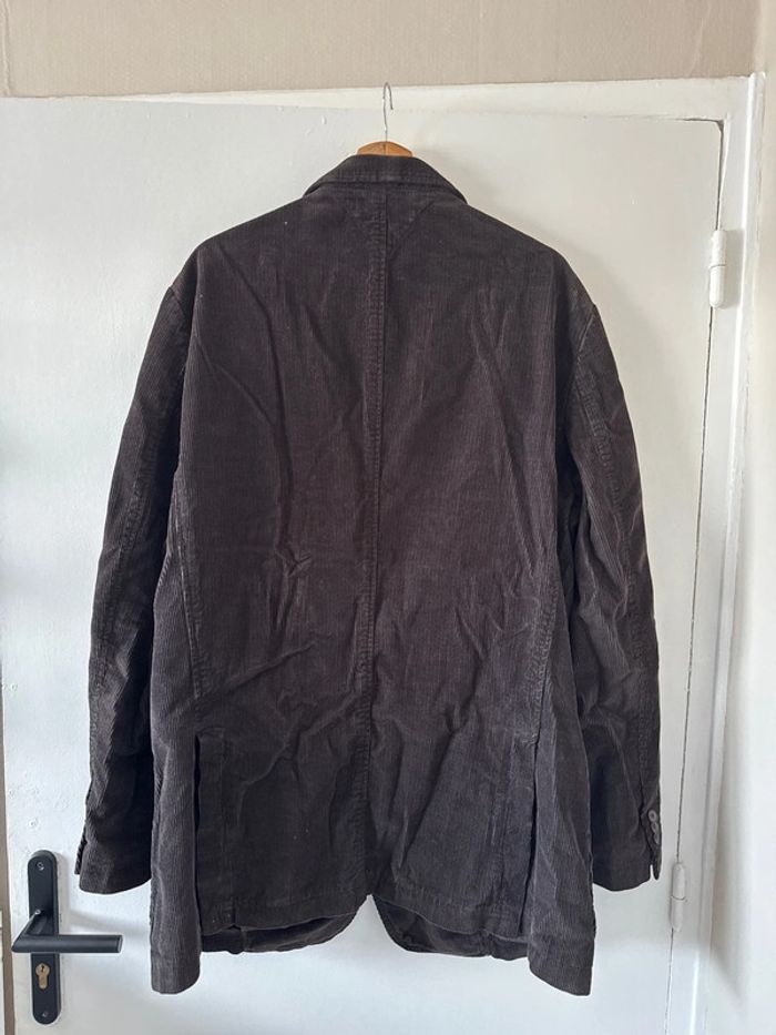 Blazer en velours homme Tommy Hilfiger marron – Taille 56 – Très bon état - photo numéro 11