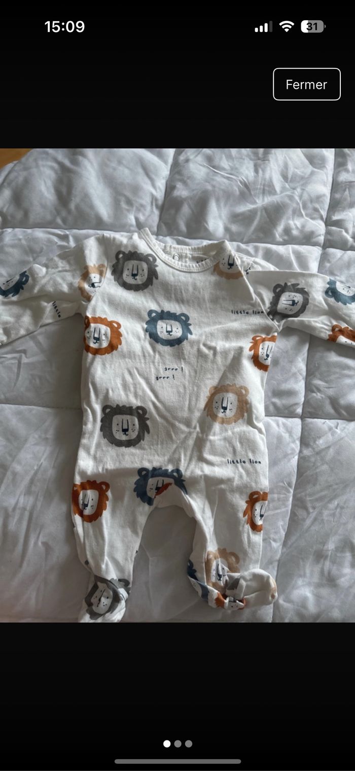 Vêtements bébé 1 mois - photo numéro 7