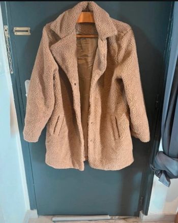 Superbe manteau long tout doux