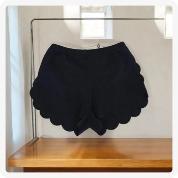 short sans marque noir taille S