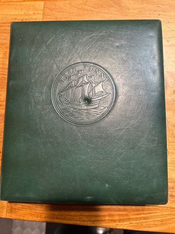 Classeur numismatique Half penny 