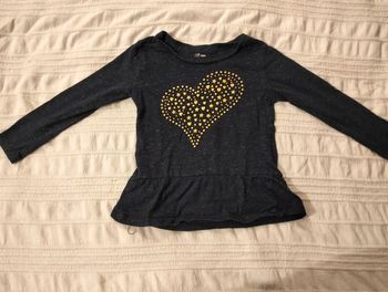 T-shirt  pailleté Gémo kidz 4 ans