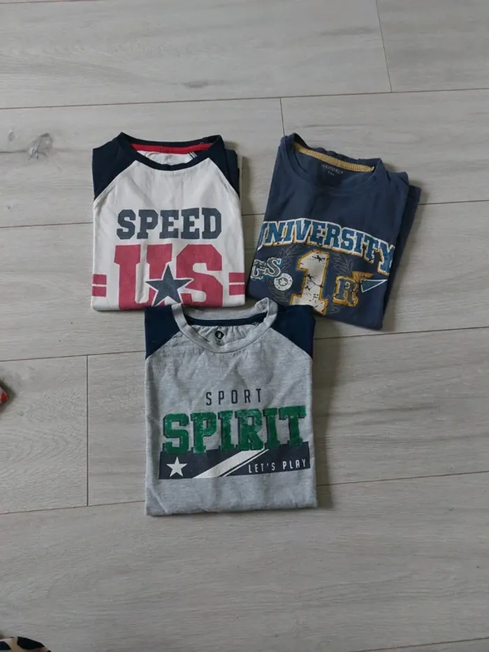Lot t-shirts 8ans